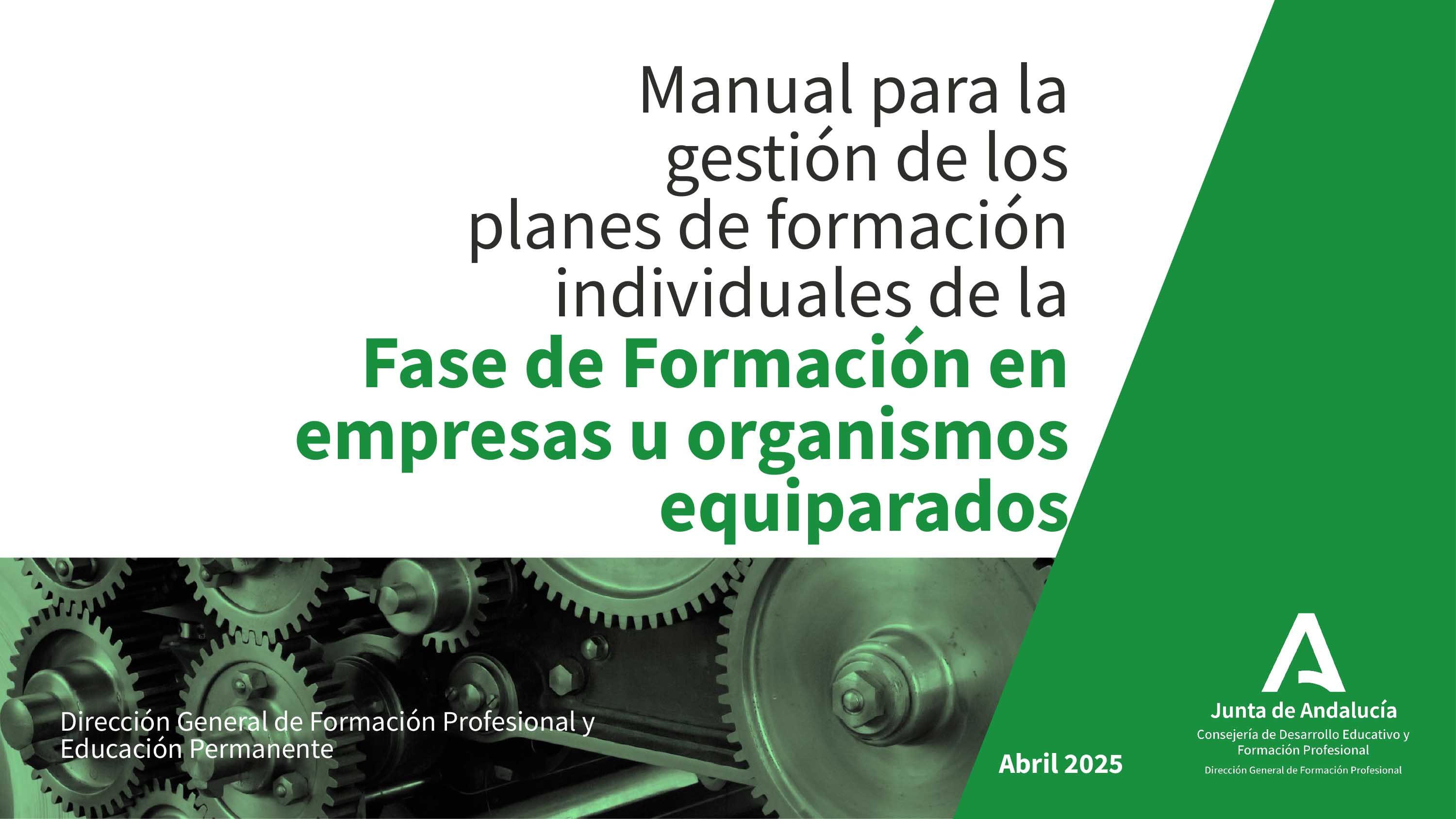 Manual plan de formacion individual